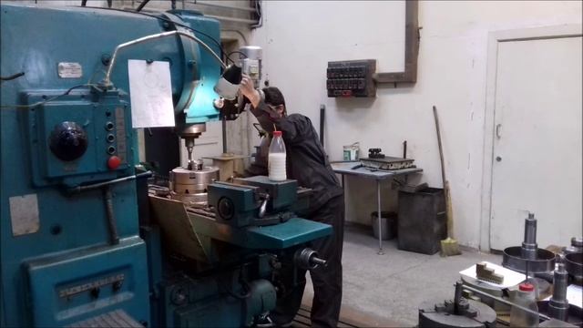 Фрезерная работа.