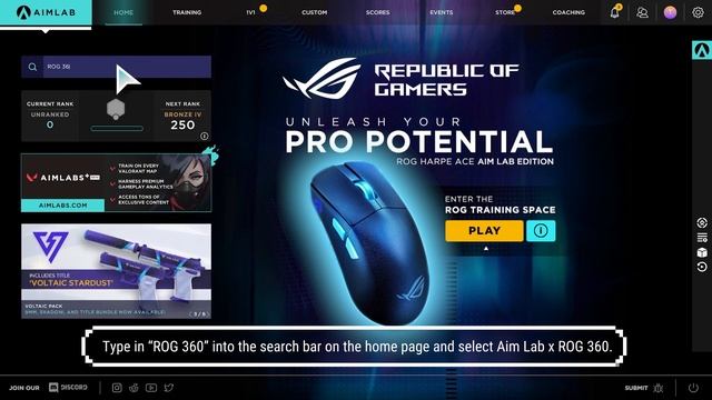 ROG Harpe Ace Aim Lab Edition x Aim Lab Settings Optimizer | Software Tutorial Video смотреть онлайн