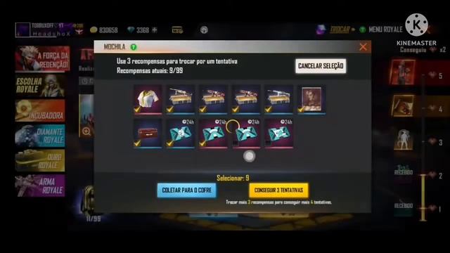 FREEFIRE TORRE DE TOKENS PEGANDO NOVA SKIN EVOLUTIVA😱😱😱😱 TESTANDO EVENTO смотреть онлайн