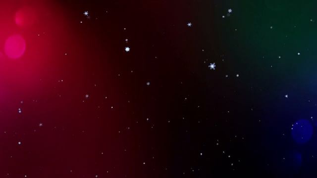 Футаж Фон со снежинками смотреть онлайн
