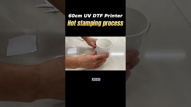 Uv Crystal Standard Gilding Process Complete Process#uv dtf printer#60cm uv dtf printer смотреть онлайн