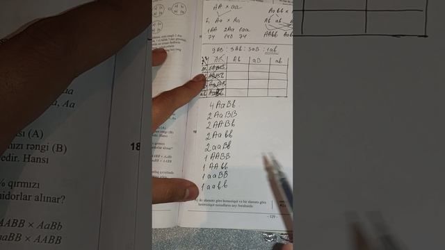 DİM genetika Mendel və Morqan qanunları test izahı N 181-192. MİQ hazırlığı Əlaqə: 055-634-73-41 смотреть онлайн
