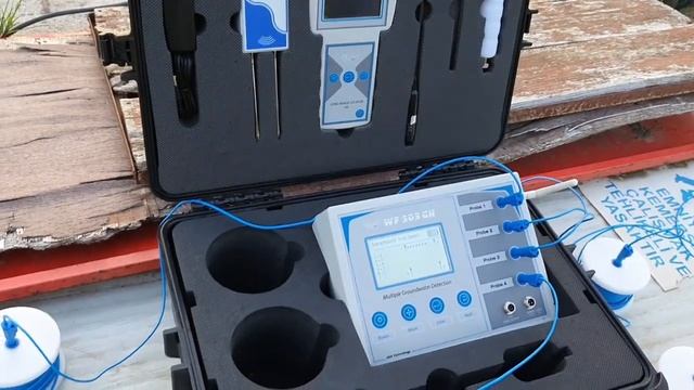 Real Test And Search For Water By WF-303 GH Groundwater Detector