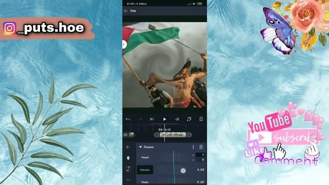 Tutorial Alight Motion lagu Atuna Tufuli Palestina ✨✨ mudah dan jelas смотреть онлайн