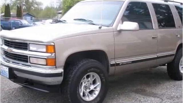 1999 Chevrolet Tahoe Used Cars Roy WA смотреть онлайн