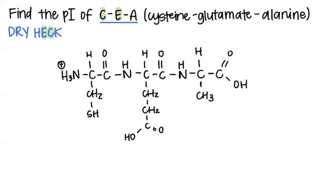 Tripeptide PI Calculation -- BCH 100