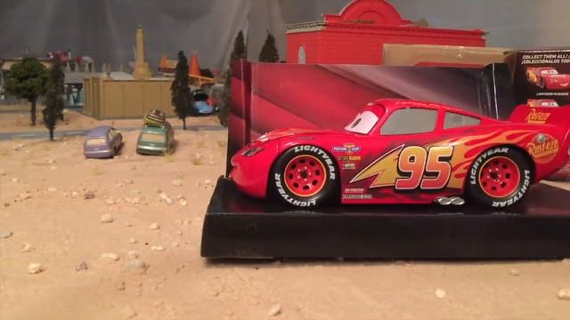 Unboxing Lightning McQueen die cast model JADA TOYS review смотреть онлайн