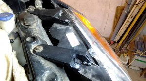 Установка  ремкомплекта Фар Ford Fusion