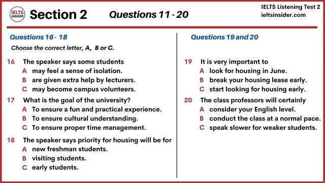 IELTS Listening Practice Test 40 Questions with ANSWERS смотреть онлайн