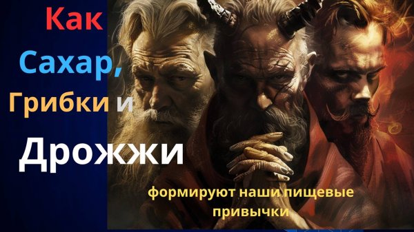 Как Сахар, грибки и дрожжи нами хороводят.