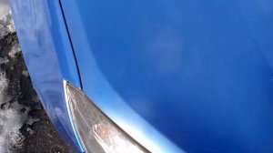 Немного подрегулировал замок капота. До регулировки подушек капота лада гранта ФЛ