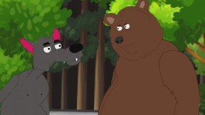 Смешная история Анекдот. Как заяц стал криминальным в лесу. Мультанекдот