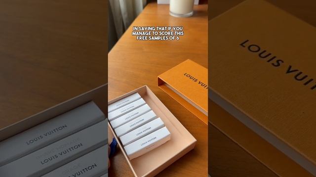 Try and get your free Louis Vuitton Perfume Samples whenever you buy anything! смотреть онлайн