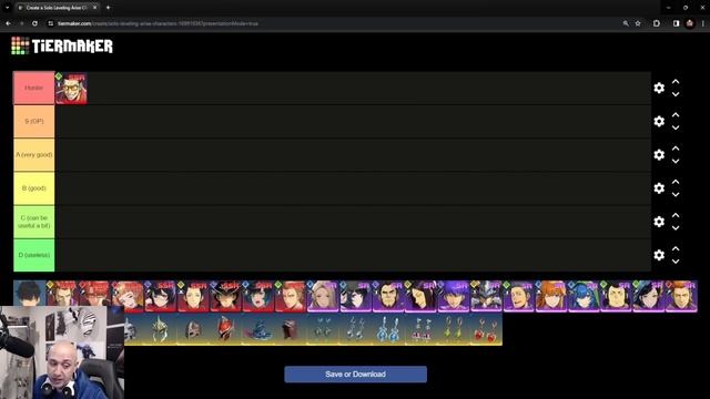 [Solo Leveling: Arise] - ALL SSR Hunter Artifact Tier list! Best to worst for each one w/ timestamp смотреть онлайн