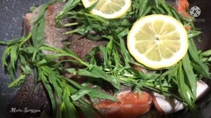 Իշխան ձուկը թարխունով-համեղ բաղադրատոմս- Форель с тархуном