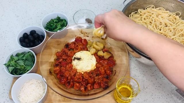 Vegetarian Feta Spaghetti смотреть онлайн