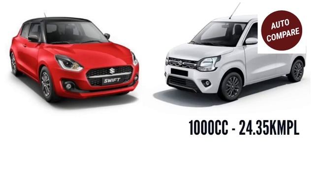 Maruti Swift vs Wagon R || 2024 Model Compare || Auto Compare смотреть онлайн