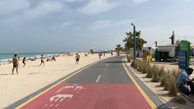 Дубай 🇦🇪 [4К] Кайт-Бич, отличный пляж 🔥🔥🔥 смотреть онлайн