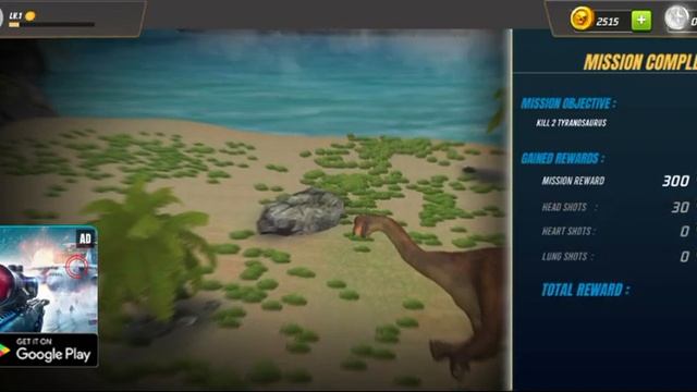 Hunting dinosaur killing dino killer 3d game solution game kids game HD game play//caring gaming смотреть онлайн