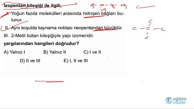 AYT Kimya PDF Föy 16 ÖSYM Tarzı Sorular Soru Çözümleri