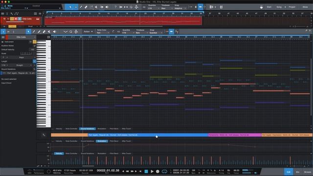 VSL Synchron Elite Strings Slurred Legato part 2 + Reverb смотреть онлайн