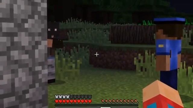 Компот спас Полицию от бандита майнкрафте ...