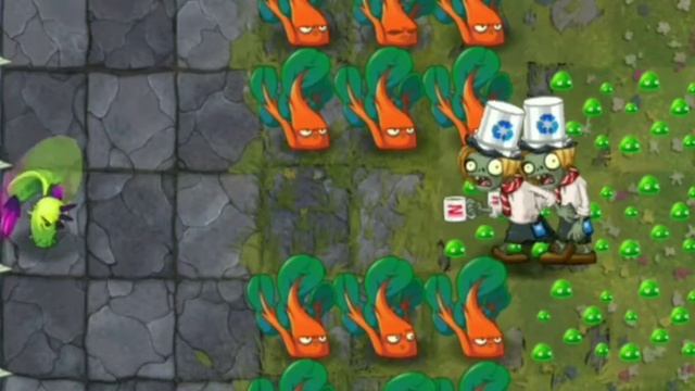 pvz-2 теневые растения "паслён 🆚 сумеречная метательница" смотреть онлайн