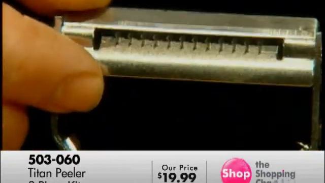 The Shopping Channel's Titan Peeler 3 Piece Kit смотреть онлайн