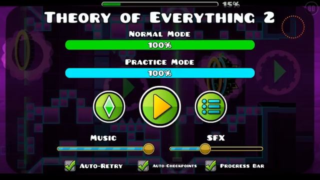 Geometry Dash Theory of Everything 2 Complete! смотреть онлайн
