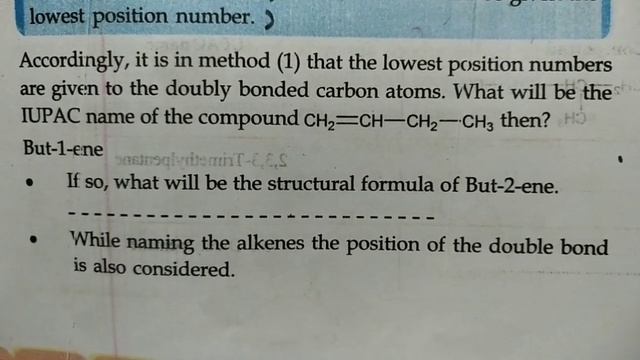 Nomenclature of Unsaturated Hydrocarbons( Alkene and Alkyne) Class 10 Chemistry Unit 6 Part 12 смотреть онлайн