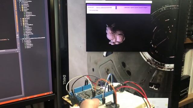 Netduino 3 WiFi and BNO-055 Rotating 3D Object смотреть онлайн