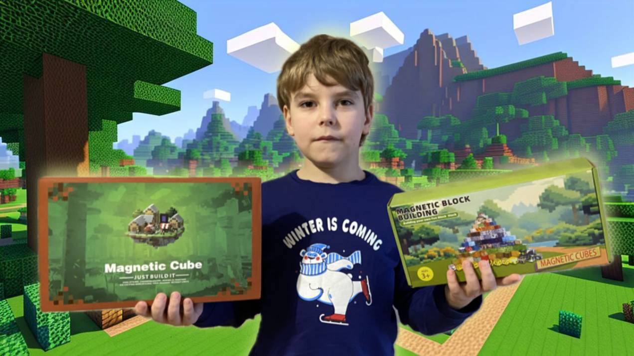 НОВЫЙ МАГНИТНЫЙ МАЙНКРАФТ С ШАХТОЙ И РУДОЙ КРУЧЕ ЧЕМ ЛЕГО смотреть онлайн