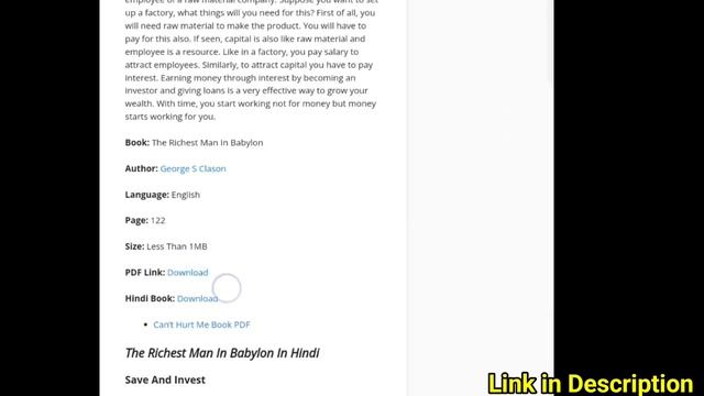 The Richest Man In Babylon Book PDF Download #book #books #therichestmaninbabylon смотреть онлайн