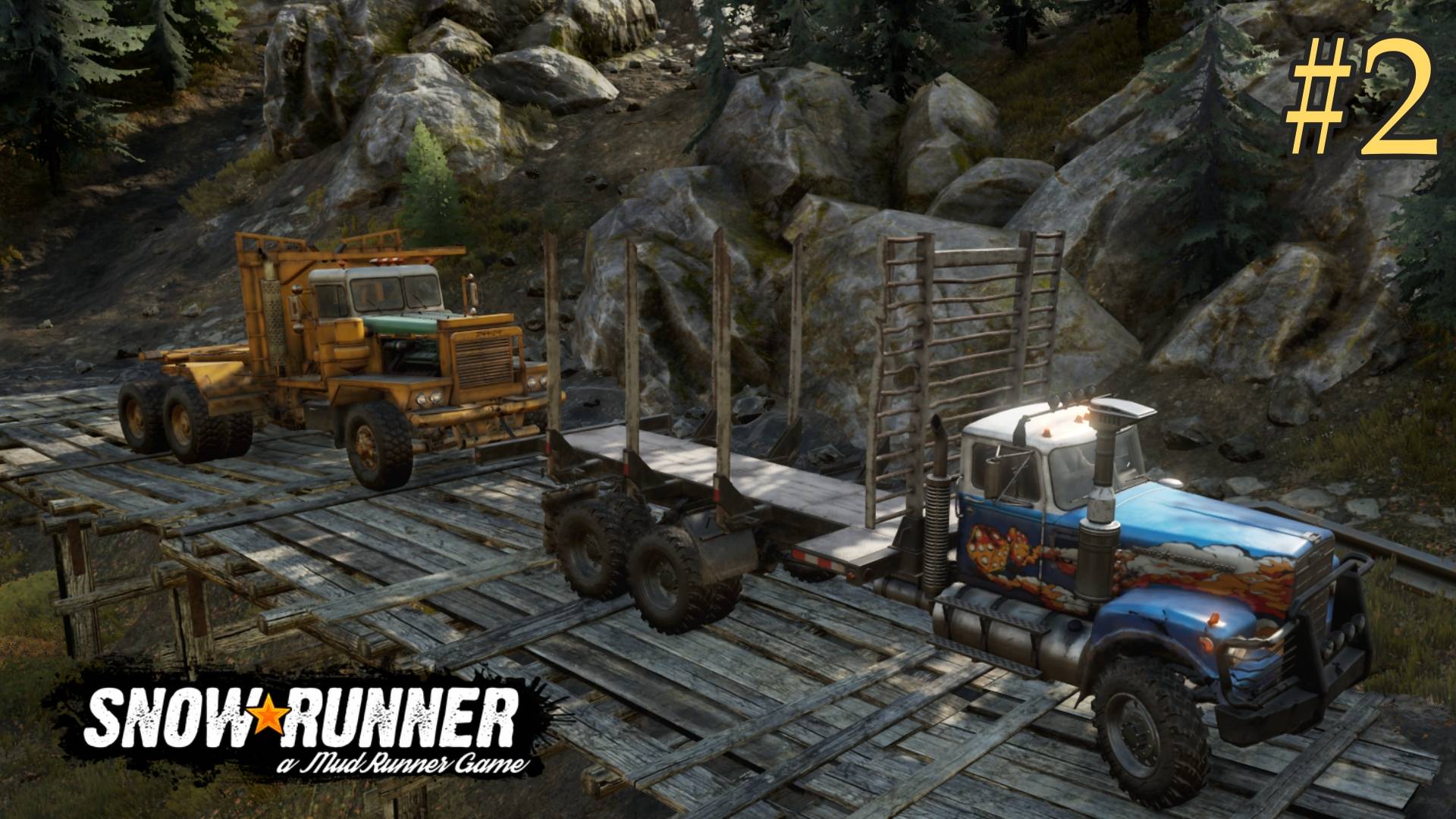 "УБИРАЕМ ХЛАМ. ЧАСТЬ 1 #2" SnowRunner Прохождение Выпуск №59 Сезон №1 смотреть онлайн