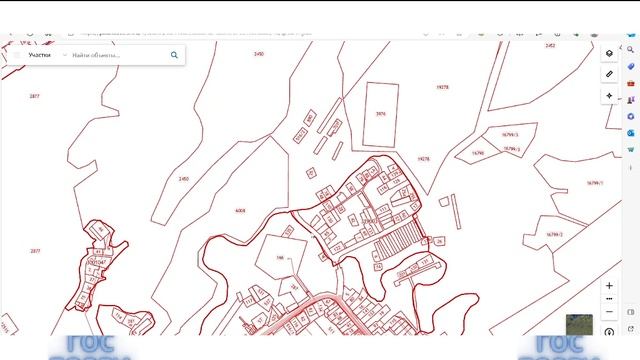 Как работать с публичной кадастровой картой. Поиск свободных земельных участков. смотреть онлайн