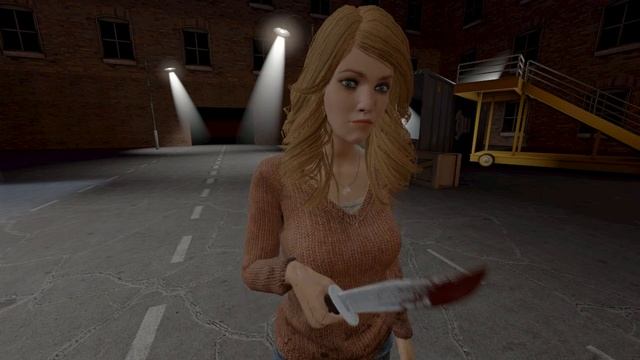 SFM DBD Kate checks out knife test смотреть онлайн