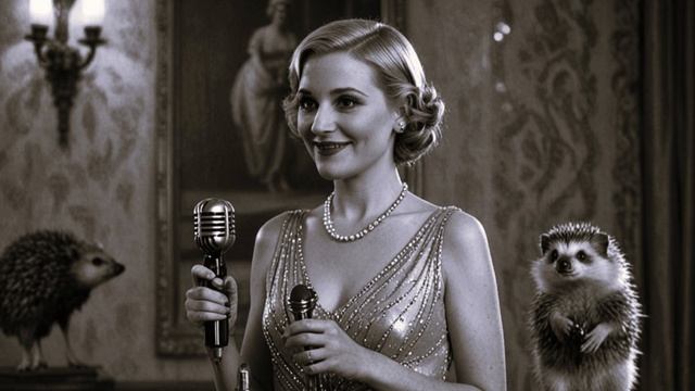 Ezitis Un Varna. Ёжик и ворона.