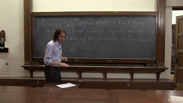 PHYS 102 | 2 Gauss's Law 1 - Statement of Gauss's Law смотреть онлайн