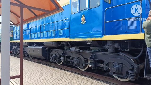 Музей паровозов.г.Брест