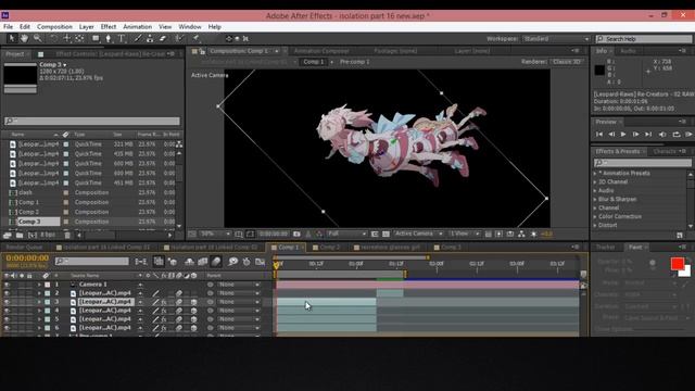 After Effects - AMV Tutorial : Parallax Effect смотреть онлайн