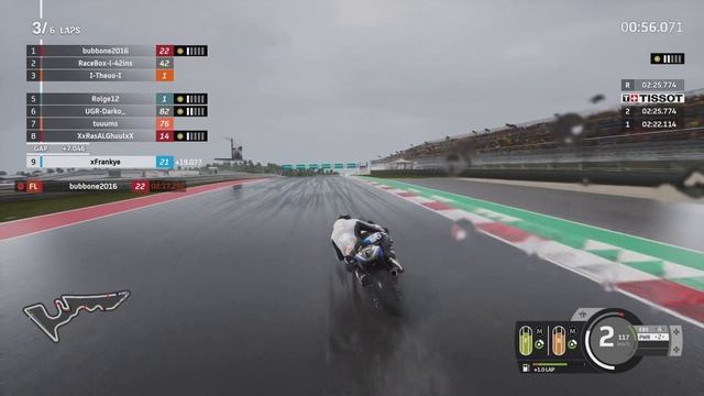 RGC Moto2 Weekend 1 - Division 1 - A Bad Rainy Race in Austin! Red BullGP of The Americas! [PS5]