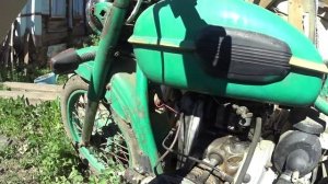 Мотоцикл Урал под восстановление