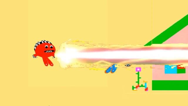 Blue guy Jr. Transforms into a Fan Made Nickelodeon Logo and Has Memories смотреть онлайн
