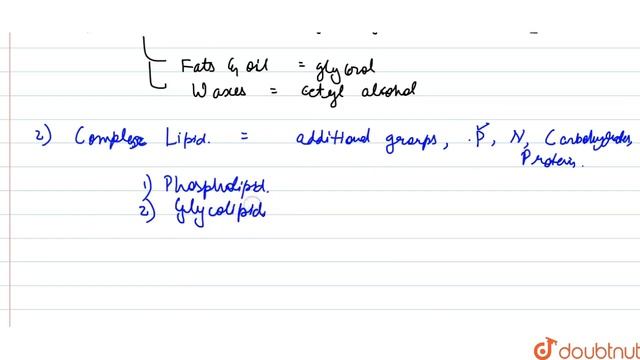 Describe various forms of lipid with a few examples. | 11 | BIOMOLECULES | BIOLOGY | PRADEEP | ... смотреть онлайн