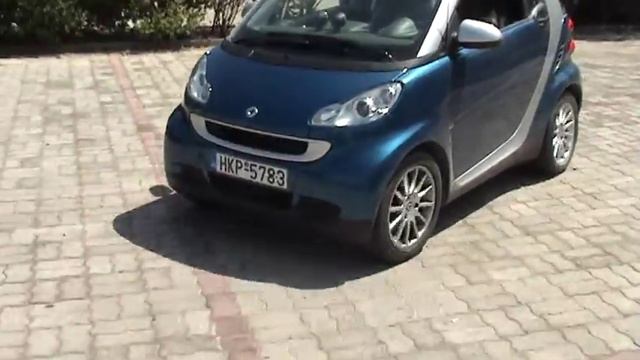 Smart ForTwo Cabrio on Crete смотреть онлайн