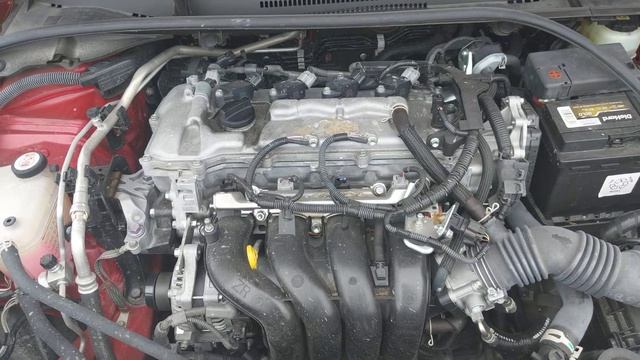 Toyota 2ZR-FE Gas motor sound of 2021 Corolla Le JTDEPMAE5MJ178358 смотреть онлайн