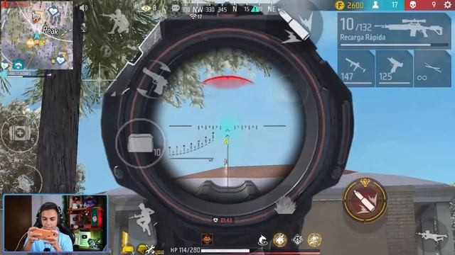 SURPREENDI A TODOS COM O NOVO PODER DO WUKONG SOLO VS SQUAD!! FREE FIRE MOBILE смотреть онлайн