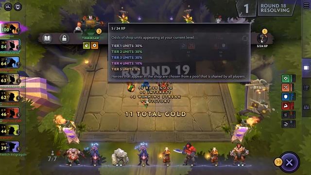 Dota Underlords | How to win first place easily using brute force strategy смотреть онлайн