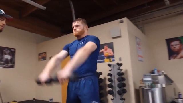 CANELO ALVAREZ PHYSICAL STRENGTH AND CONDITIONING TRAINING HIGHLIGHTS HD смотреть онлайн