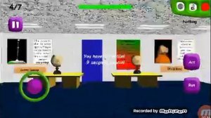 СЛОЖНАЯ ИГРА БАЛДИ БАСИКС + НЕ СОБРАВ 7 БЛОКНОТОВ (Baldi basics in Education mini mod) МИНИ МОД